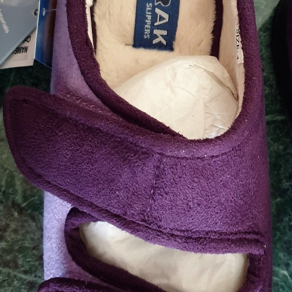 NIB Mirak Louise Comfort Slipper Purple Size 4 - Picture 4 of 9